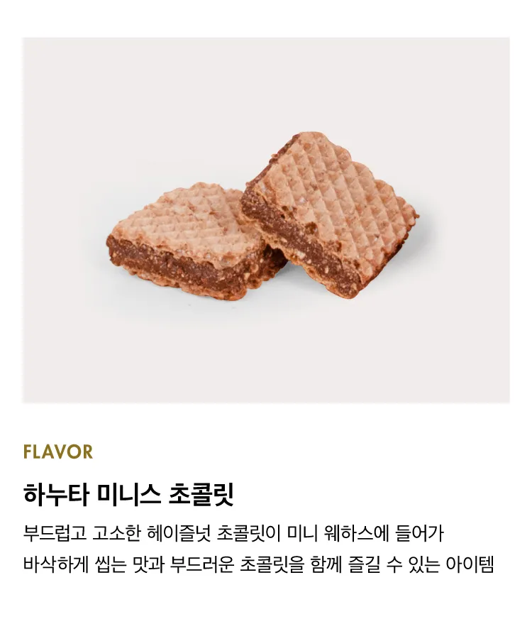 [하누타] 미니스 초콜릿