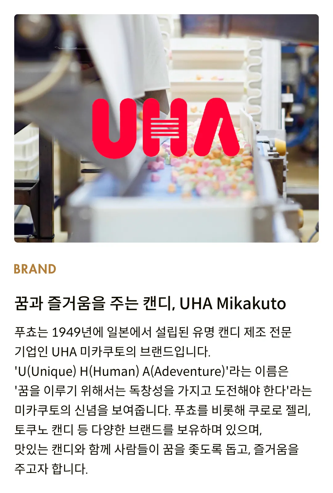 [푸쵸] 츄잉 캔디 2종