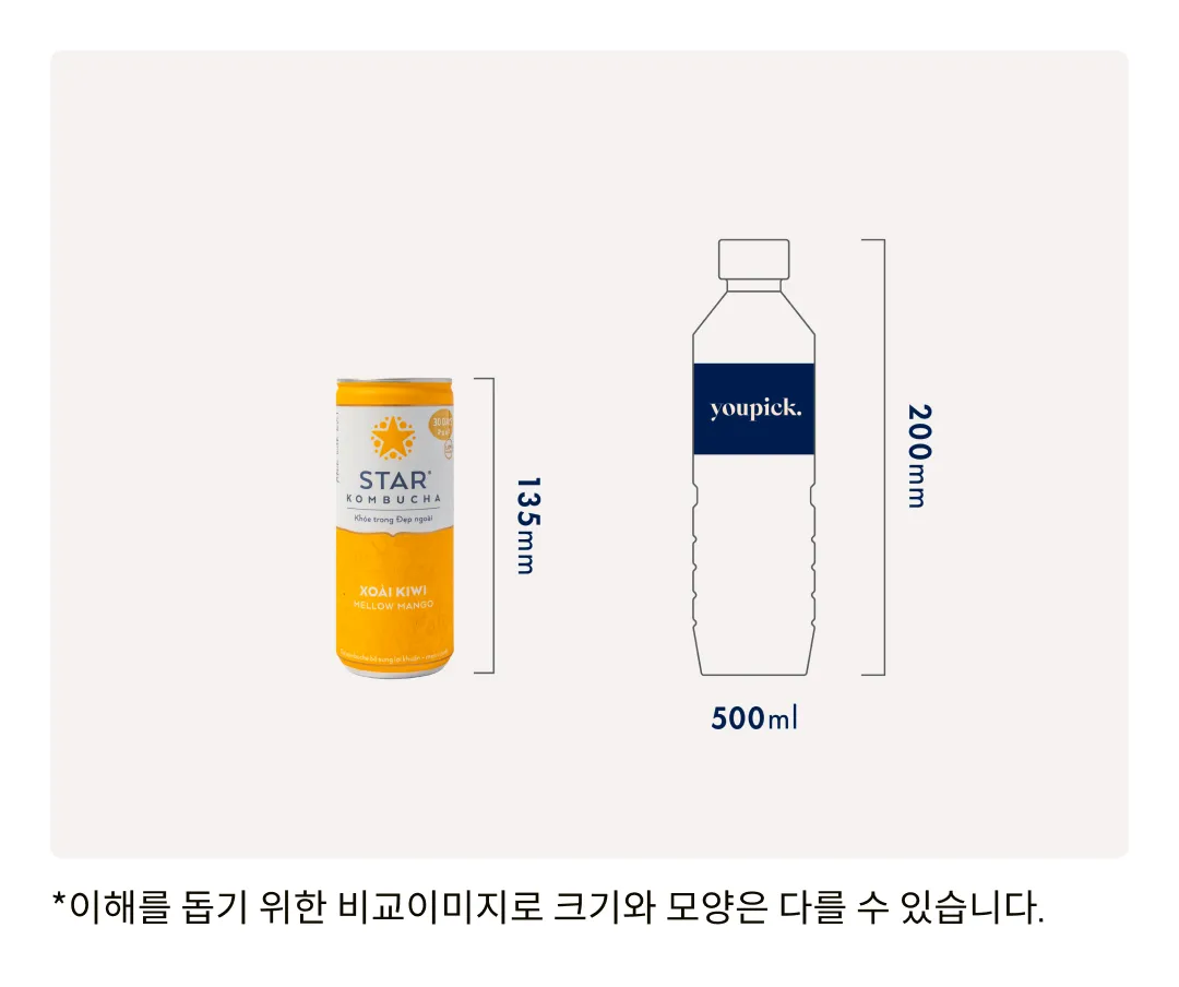 [스타 콤부차] 멜로 망고 250ml