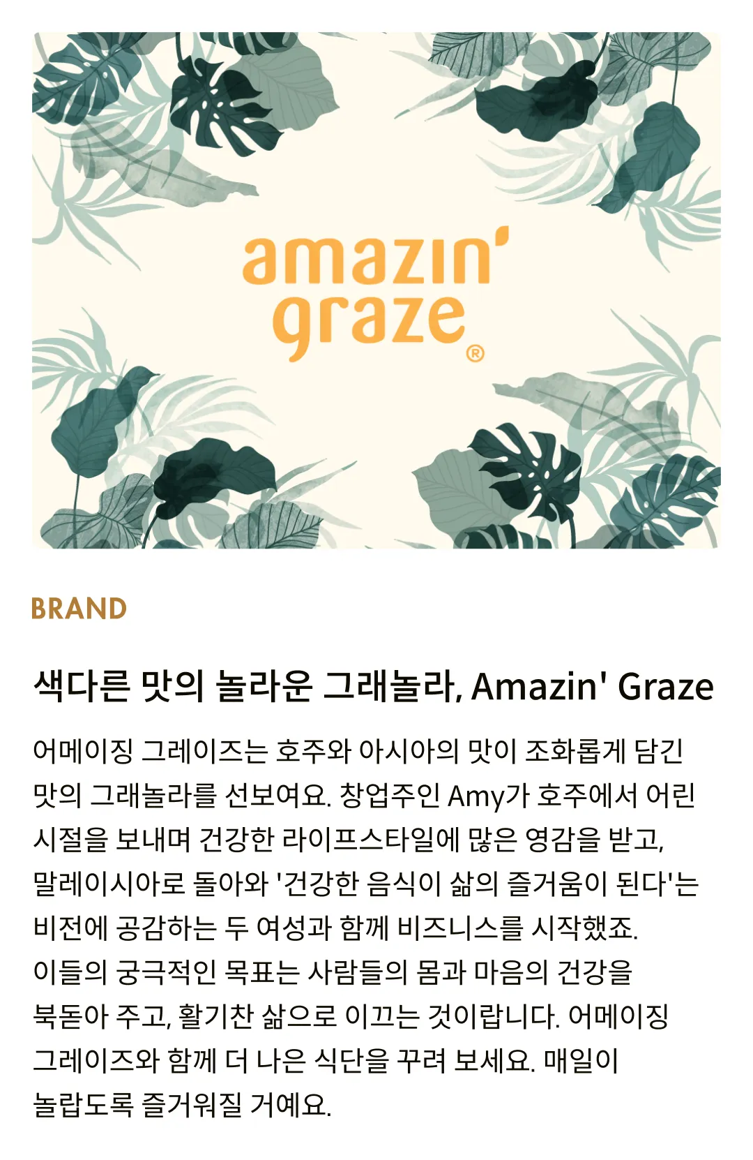 [어메이징 그레이즈] 블루베리 고지 코코넛 그래놀라 250g