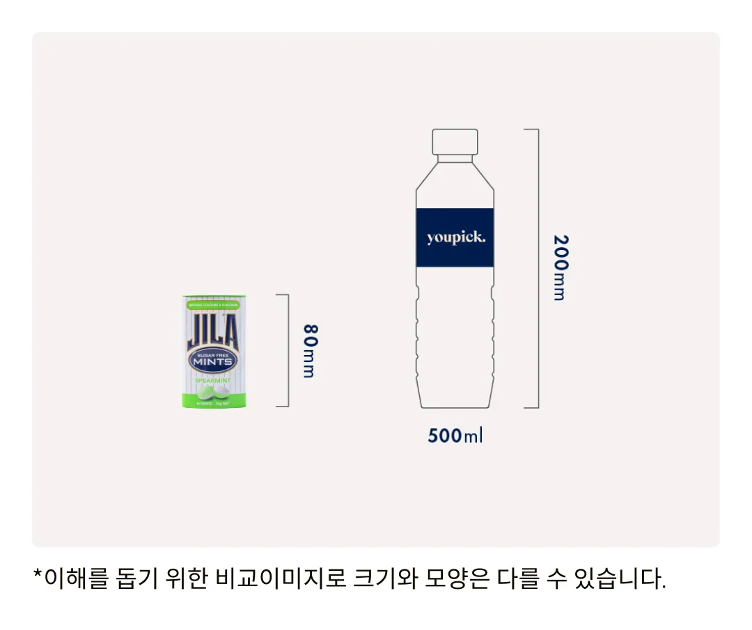 [자일라] 무설탕 스피아민트 캔디 34g