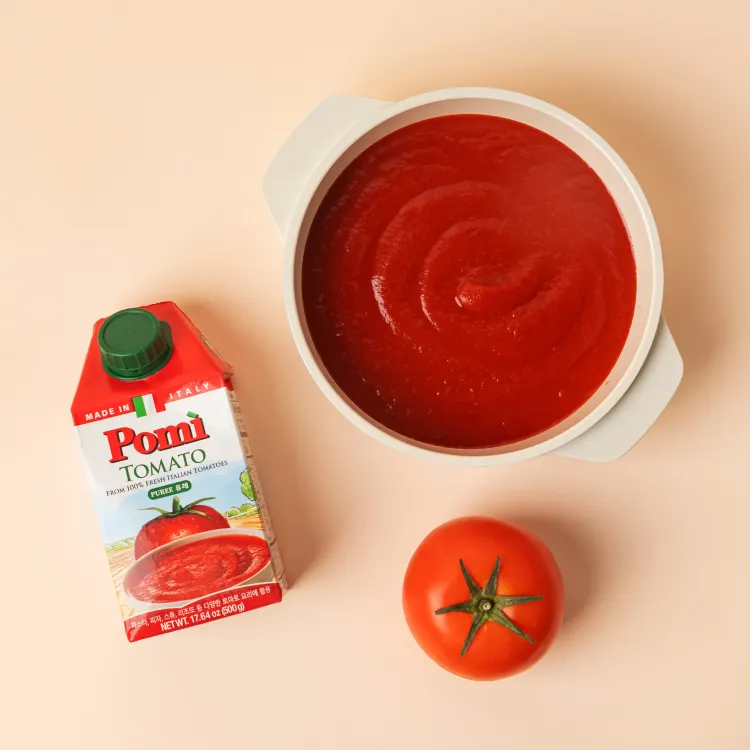 [포미] 100% 이탈리아 토마토 퓨레 500g
