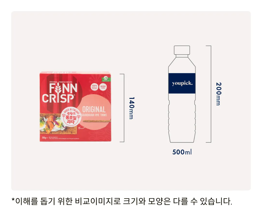 [핀크리스프] 오리지널 씬브레드 200g