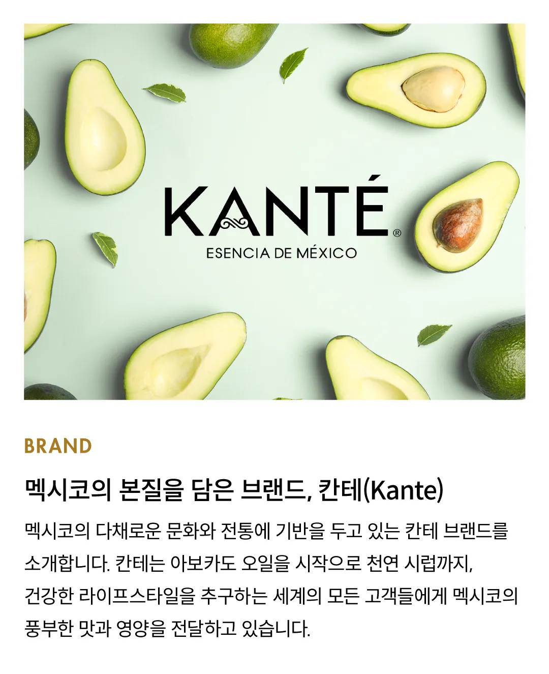 [칸테] 엑스트라 버진 아보카도 오일 스프레이