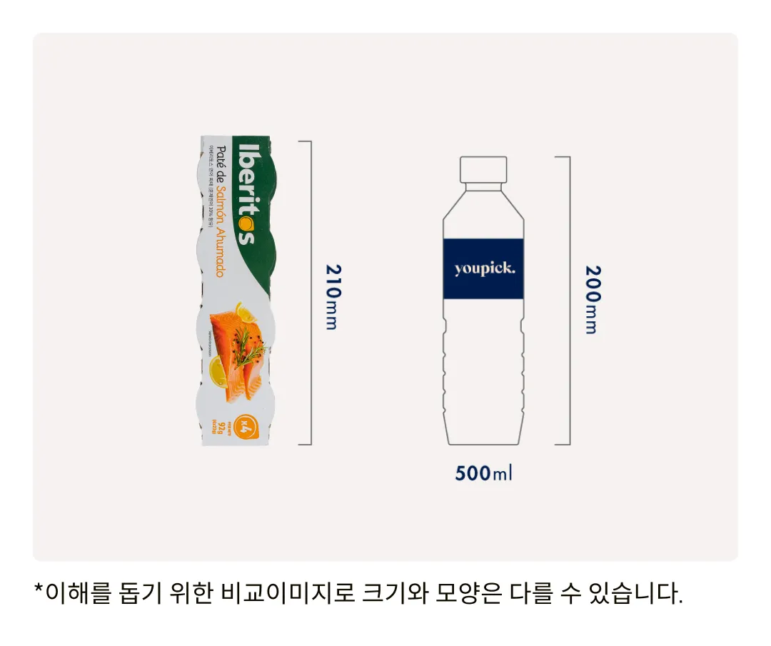 [이베리토스] 포션 훈제연어 스프레드 92g