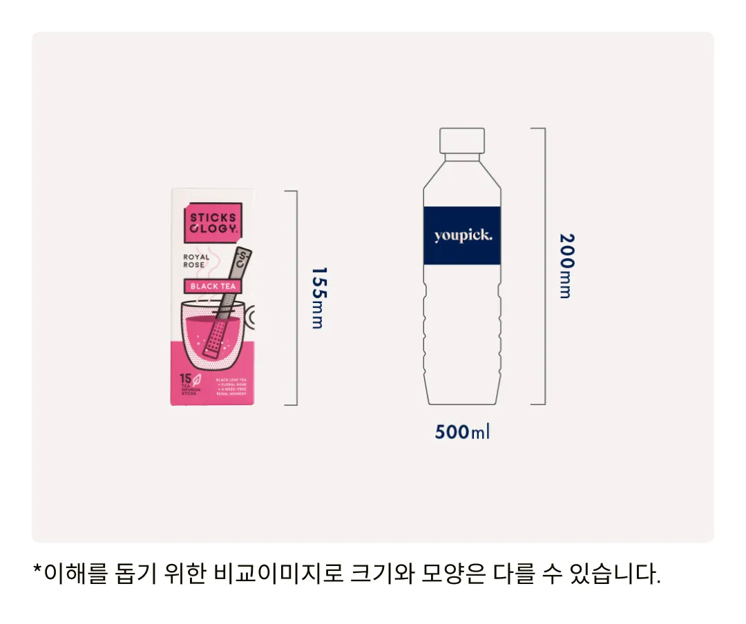[스틱솔로지] 로얄 로즈 37.5g (15개입)