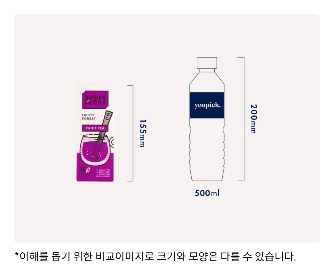 [스틱솔로지] 프루티 포레스트 37.5g (15개입)