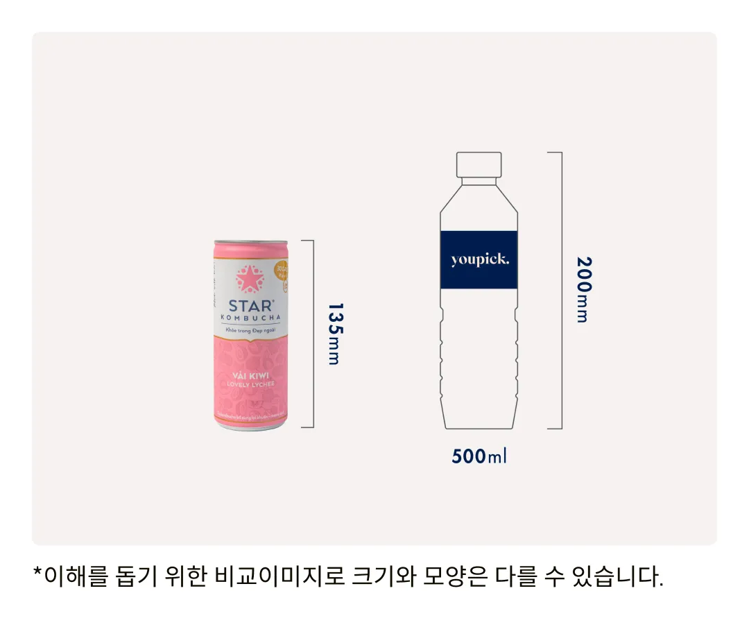 [스타 콤부차] 러블리 리치 250ml